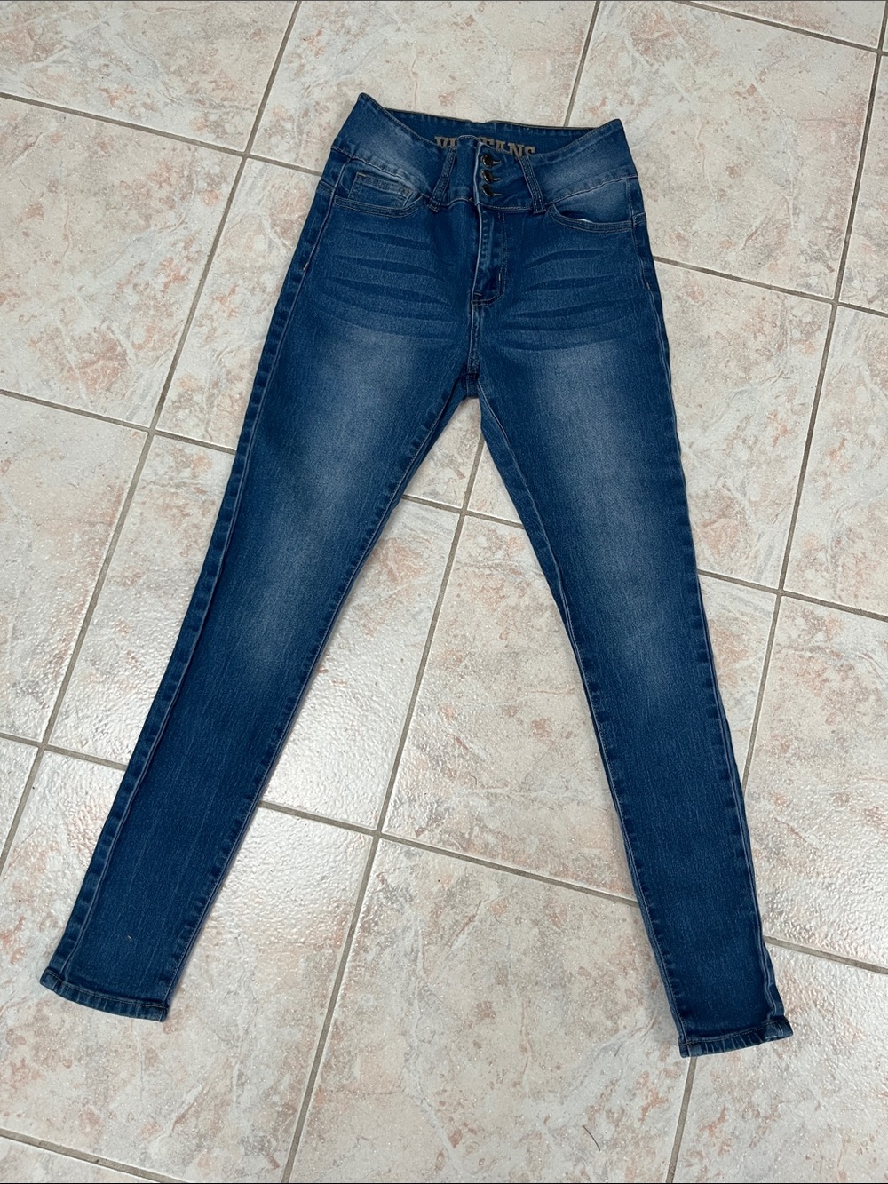 👖Slim High-Rise Dark Blue Women’s VIP Jeans 👖